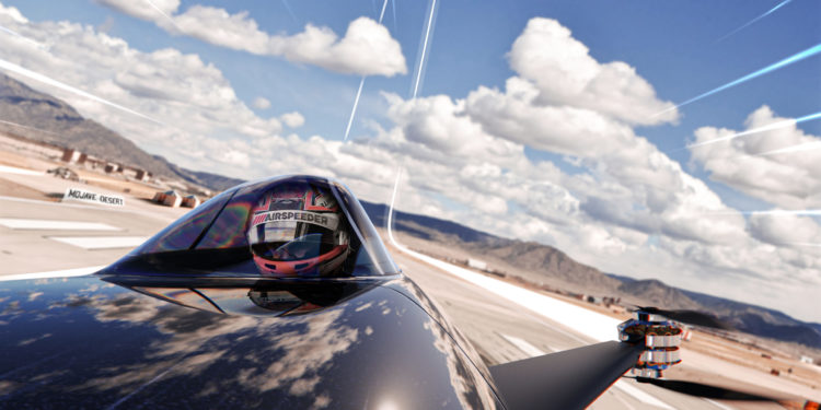 Airspeeder incorporates aerospace and motorsport talents