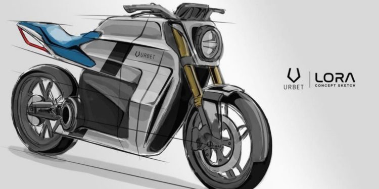 Urbet Motors reveals images of its future electric motorcycle