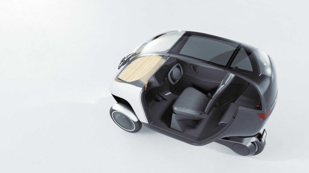 Nimbus EV, the threewheeled vehicle that will move motorcycles Green