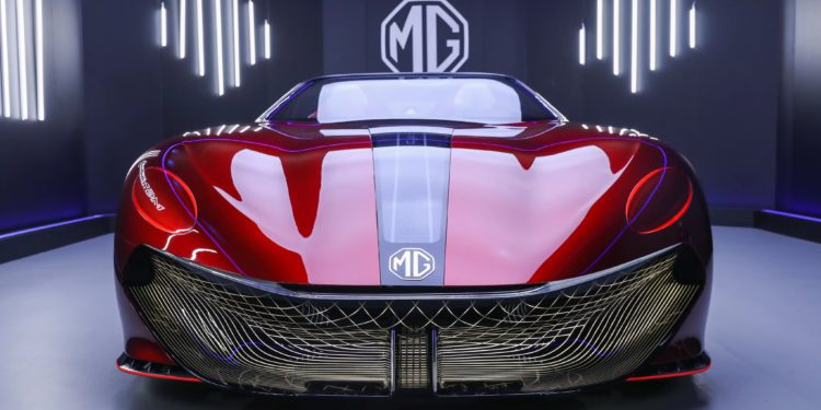First pictures of the MG Cyberster, an electric vehicle with 800 kilometers of autonomy