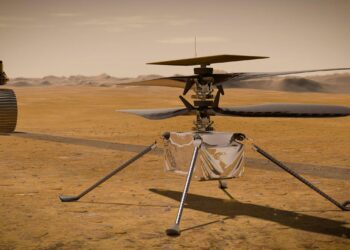 Ingenuity, el helicóptero autónomo que voló a Marte