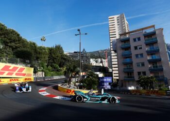 Hard blow for Evans after the defeat in the last lap of the Monaco E-Prix