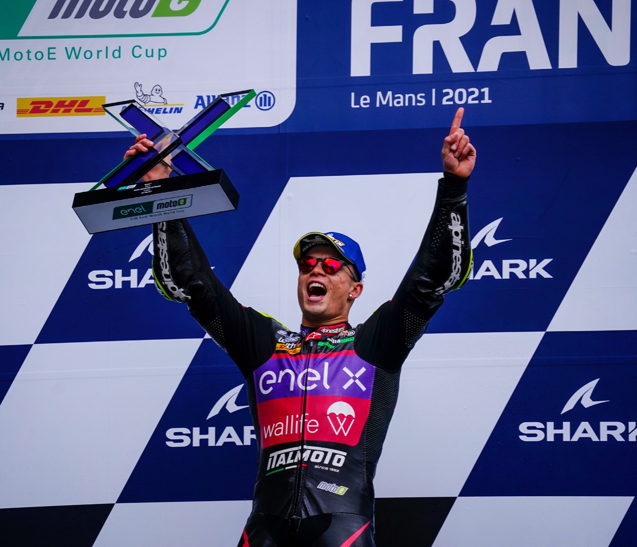 MotoE Eric Granado triumphed at Le Mans after a breathtaking finish