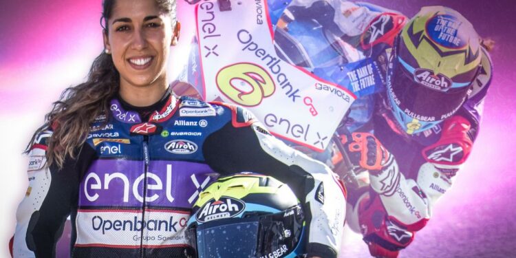María Herrera from MotoE: “I noticed that they didn’t see me so much as a rider, but as a marketing hook for being a girl”