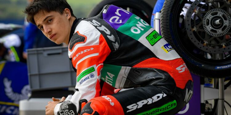 Mattia Casadei: Experienced Rider Flying on MotoE Tracks