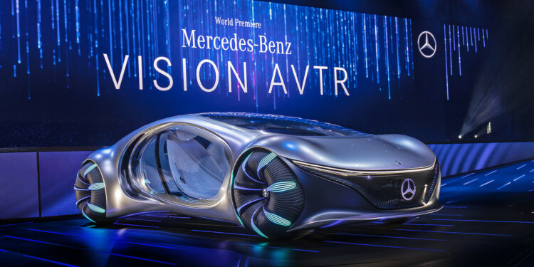 Mercedes-Benz Vision AVTR will let you Control the Car with your Thoughts
