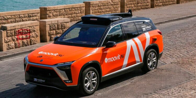 The Impressive ES8 from NIO Will Be Part of the New Intel Mobileye Robotaxi Service