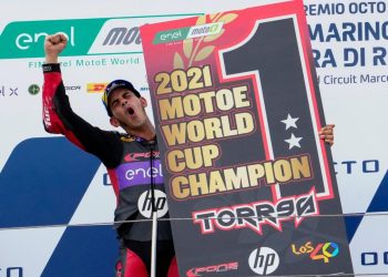 Jordi Torres on Competing in MotoE: “Every Race is a Knife in your Mouth”