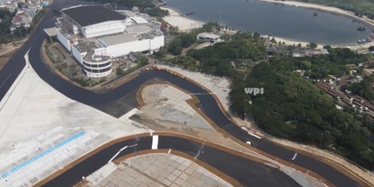 Jakarta Circuit Paved Ready for E-Prix Formula E