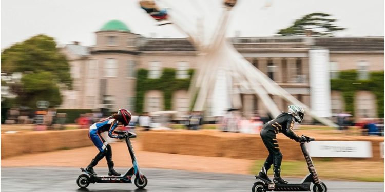 eSkootr Championship Exhibited the S1-X and Excelled at the Goodwood Festival of Speed