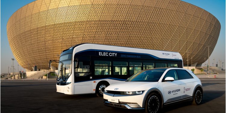 Hyundai proporcionará flota de vehículos ecológicos al Mundial de la FIFA Qatar 2022