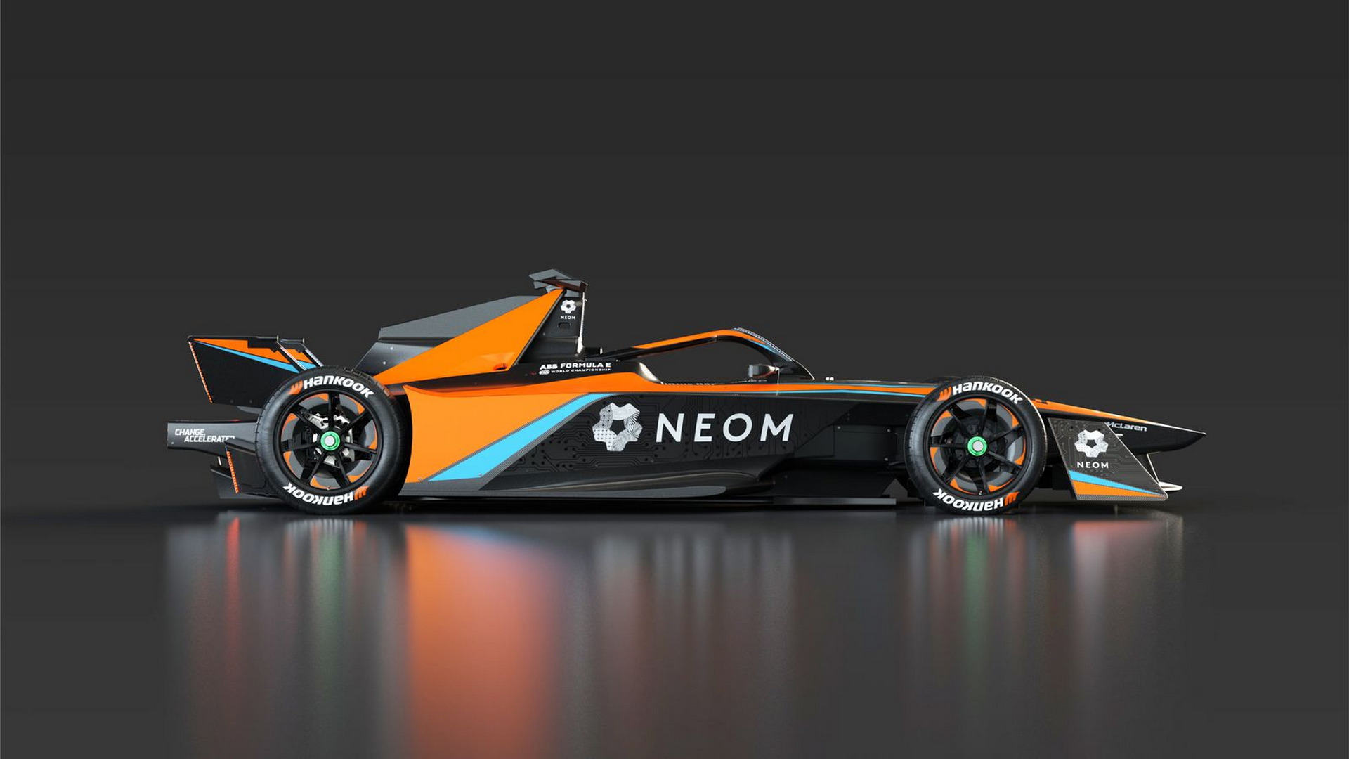 McLaren Unveils the Gen3 Formula E Debut Vehicle to the World Green