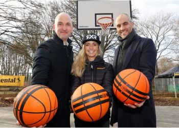 Continental Tyres Inaugurated Basketball Court Built with Recycled Extreme E Tires