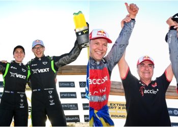 Veloce Racing and ACCIONA | Sainz XE Team Split Honors at Extreme E 2023 Kickoff at NEOM