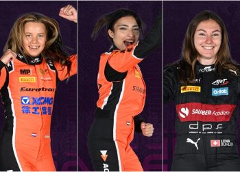 Emely de Heus, Amna Al Qubaisi and Léna Bühler: The F1 Academy Winners in Barcelona