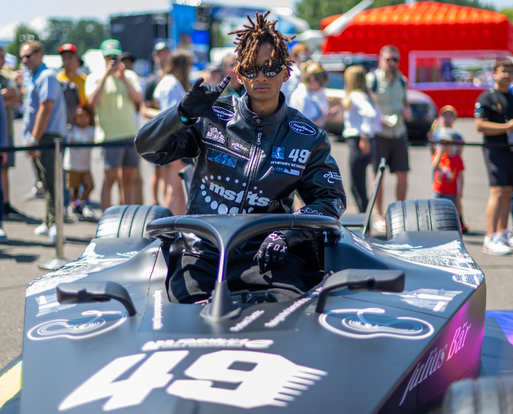 Jaden Smith says Formula E will one day be more popular than