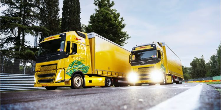 Formula 1 Relies on DHL Trucks Powered by Biofuels to Reduce Emissions in European Season