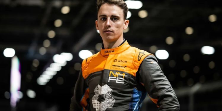 Neom McLaren Extends Agreement with Jake Hughes