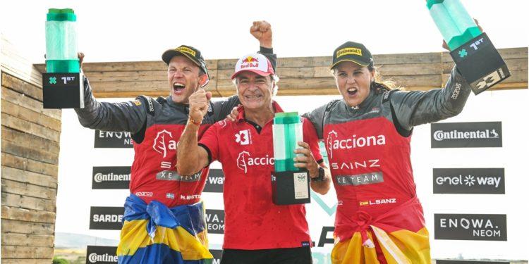 ACCIONA | SAINZ XE Team to Go for First Extreme E Title in Sardinia