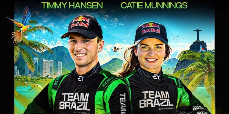 From Extreme E to Water: Catie Munnings and Timmy Hansen to be Team Brazil drivers in E1 Series