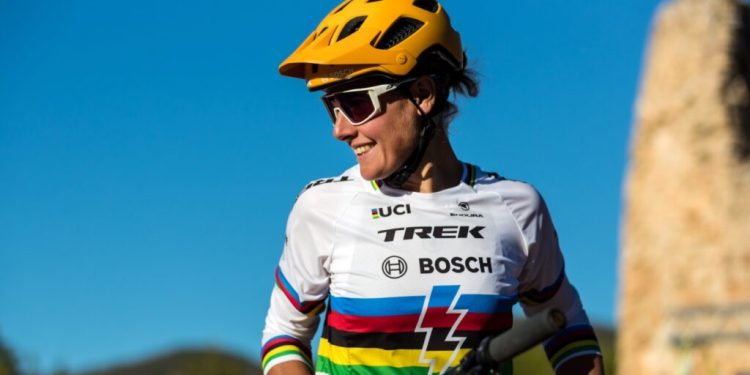 2023 UCI World Championships Nathalie Schneitter in detail