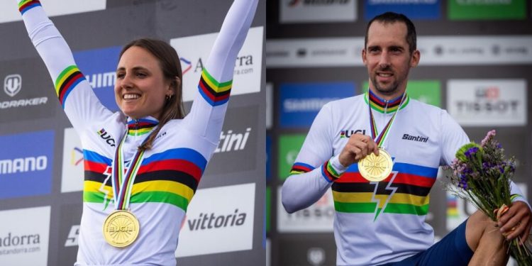 Sofia Wiedenroth Shines in her First Rainbow Jersey; Jérôme Gilloux Makes the Third One
